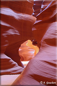Innenansicht des Canyons
